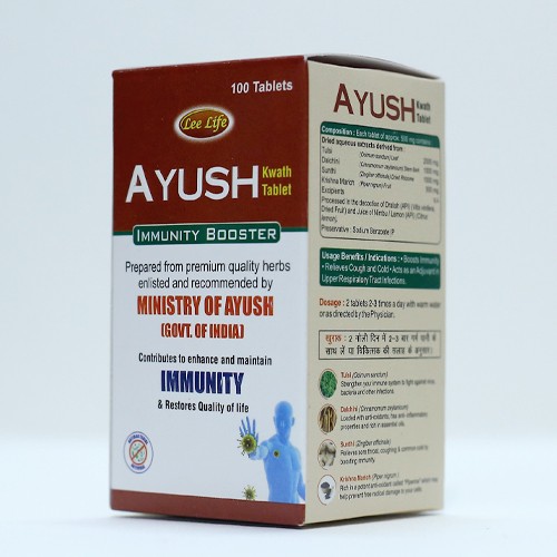 ayush kwath tablets to boost immunity