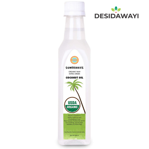 Sumberries Organic Raw Extra Virgin Coconut Oil